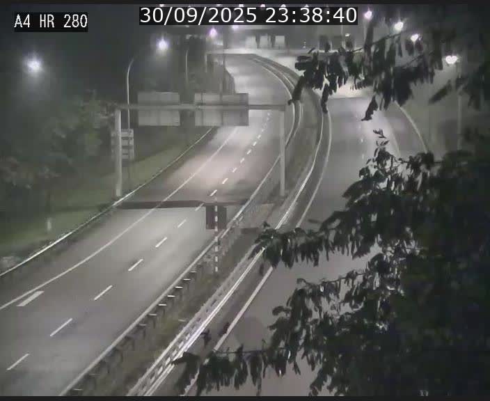 Webcam traffic A4 Luxembourg - BK 0.2 - P+R Bouillon (direction Luxembourg)