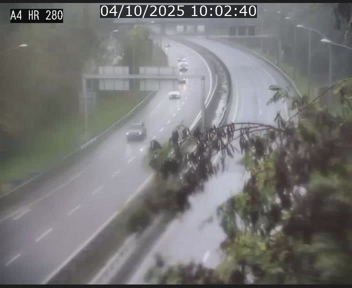 Webcam traffic A4 Luxembourg - BK 0.2 - P+R Bouillon (direction Luxembourg)