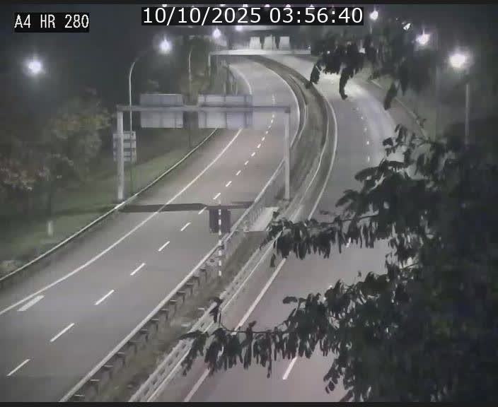 Webcam traffic A4 Luxembourg - BK 0.2 - P+R Bouillon (direction Luxembourg)