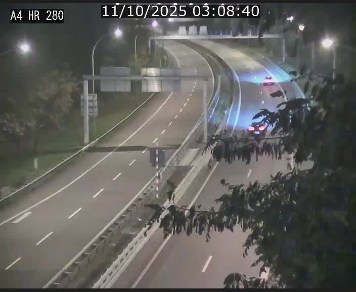 Webcam traffic A4 Luxembourg - BK 0.2 - P+R Bouillon (direction Luxembourg)