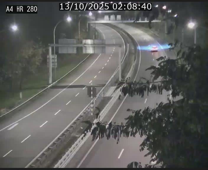 Webcam traffic A4 Luxembourg - BK 0.2 - P+R Bouillon (direction Luxembourg)