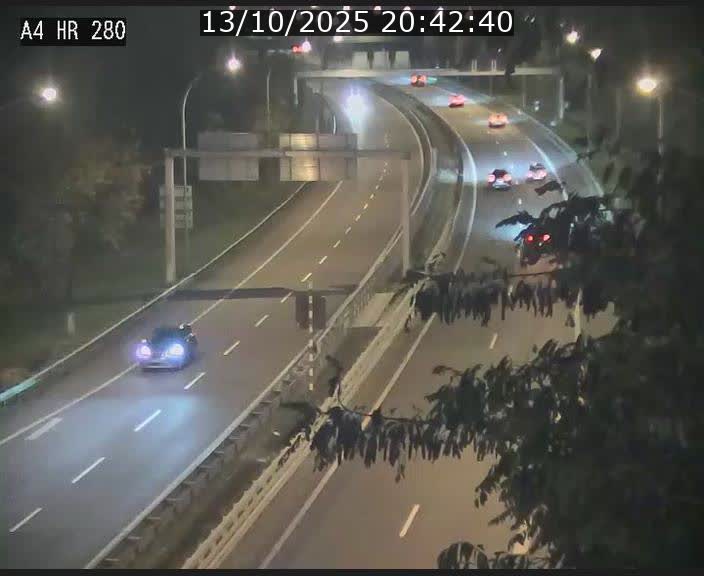 Webcam traffic A4 Luxembourg - BK 0.2 - P+R Bouillon (direction Luxembourg)