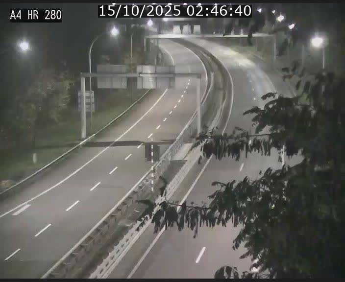 Webcam traffic A4 Luxembourg - BK 0.2 - P+R Bouillon (direction Luxembourg)
