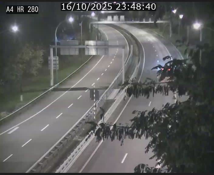 Webcam traffic A4 Luxembourg - BK 0.2 - P+R Bouillon (direction Luxembourg)