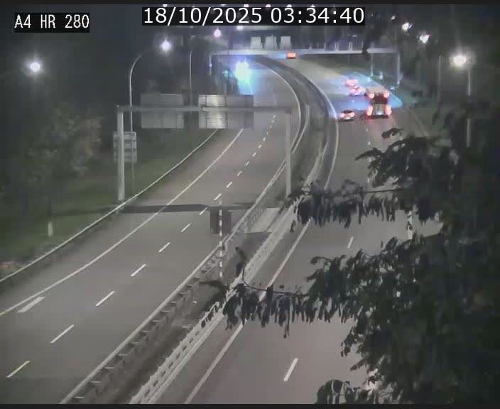Webcam traffic A4 Luxembourg - BK 0.2 - P+R Bouillon (direction Luxembourg)
