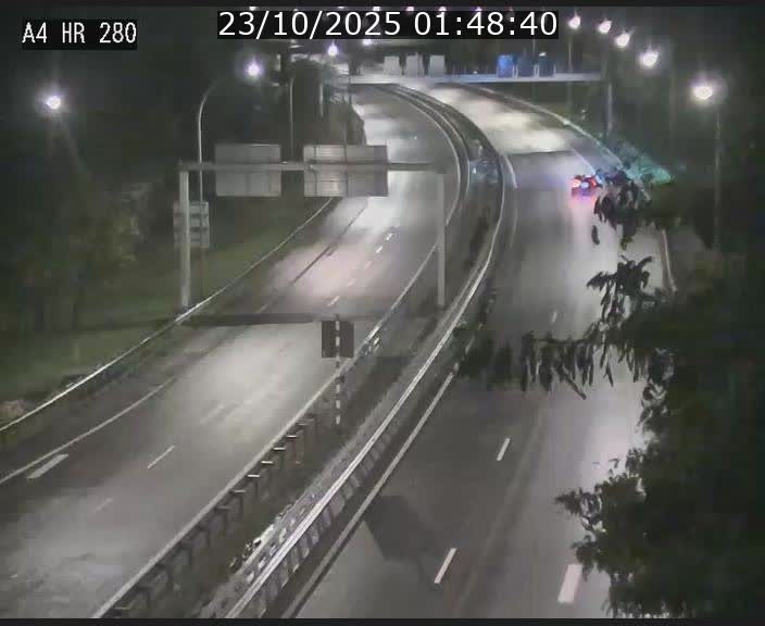 Webcam traffic A4 Luxembourg - BK 0.2 - P+R Bouillon (direction Luxembourg)