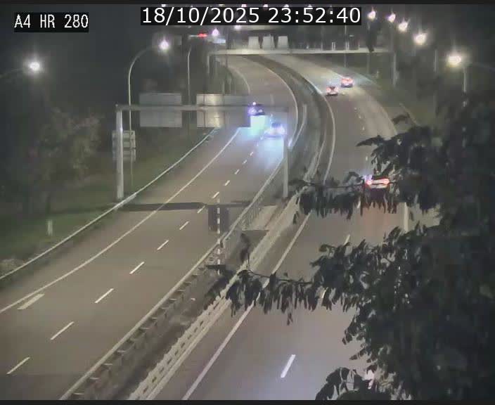 Webcam traffic A4 Luxembourg - BK 0.2 - P+R Bouillon (direction Luxembourg)