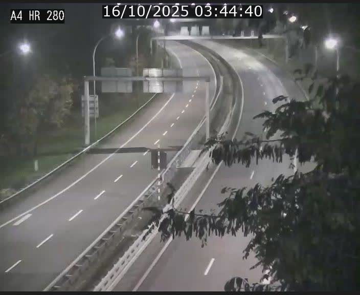 Webcam traffic A4 Luxembourg - BK 0.2 - P+R Bouillon (direction Luxembourg)