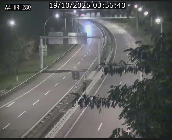 Webcam traffic A4 Luxembourg - BK 0.2 - P+R Bouillon (direction Luxembourg)