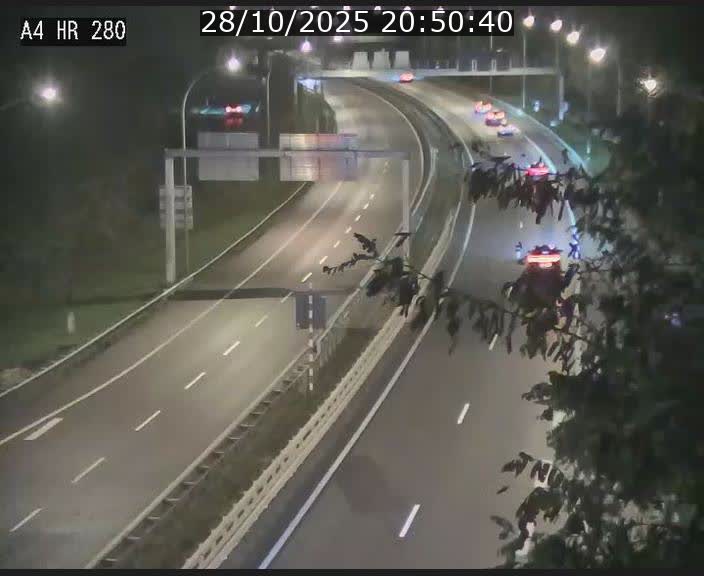 Webcam traffic A4 Luxembourg - BK 0.2 - P+R Bouillon (direction Luxembourg)