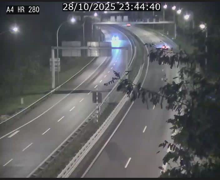 Webcam traffic A4 Luxembourg - BK 0.2 - P+R Bouillon (direction Luxembourg)
