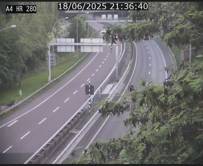 Webcam traffic A4 Luxembourg - BK 0.2 - P+R Bouillon (direction Luxembourg)
