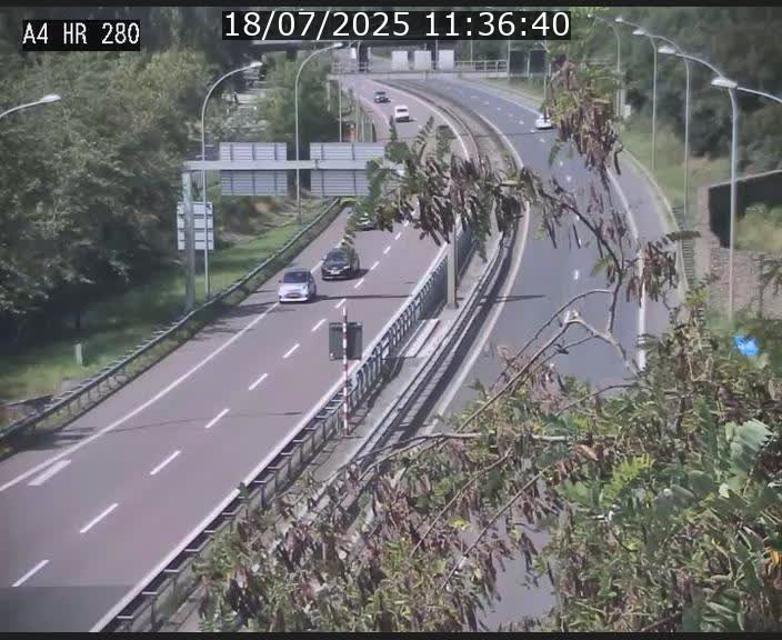 <h2>Webcam traffic A4 Luxembourg - BK 0.2 - P+R Bouillon (direction Luxembourg)</h2>