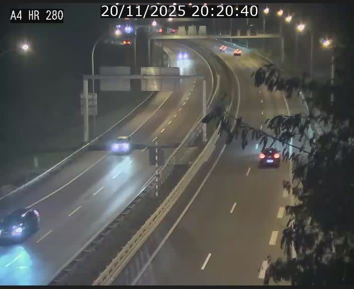 Webcam traffic A4 Luxembourg - BK 0.2 - P+R Bouillon (direction Luxembourg)
