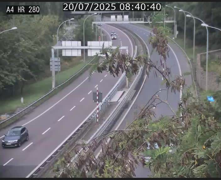 <h2>Webcam traffic A4 Luxembourg - BK 0.2 - P+R Bouillon (direction Luxembourg)</h2>