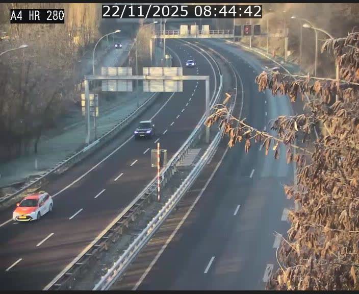 Webcam traffic A4 Luxembourg - BK 0.2 - P+R Bouillon (direction Luxembourg)
