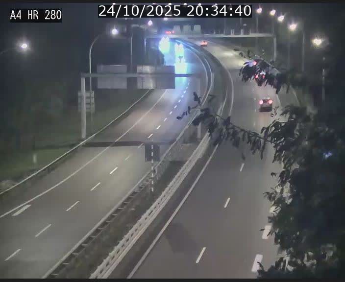 Webcam traffic A4 Luxembourg - BK 0.2 - P+R Bouillon (direction Luxembourg)