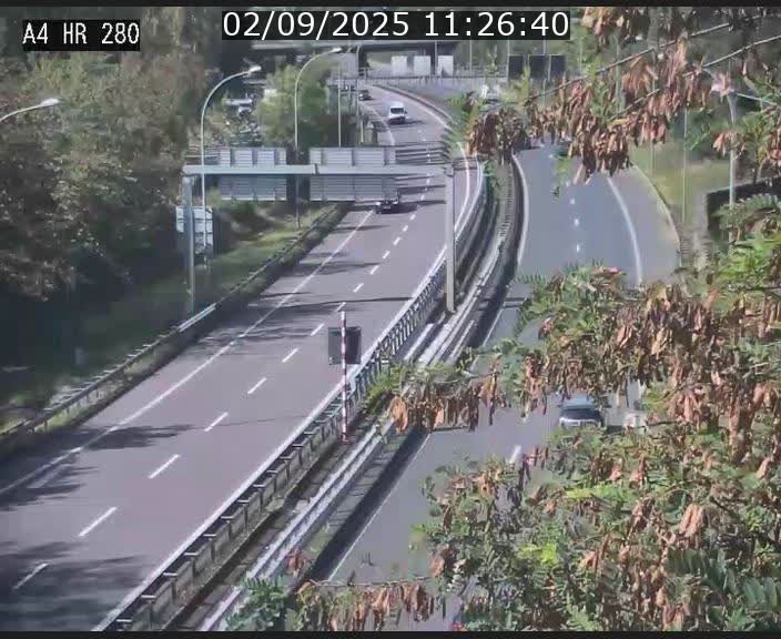 <h2>Webcam traffic A4 Luxembourg - BK 0.2 - P+R Bouillon (direction Luxembourg)</h2>