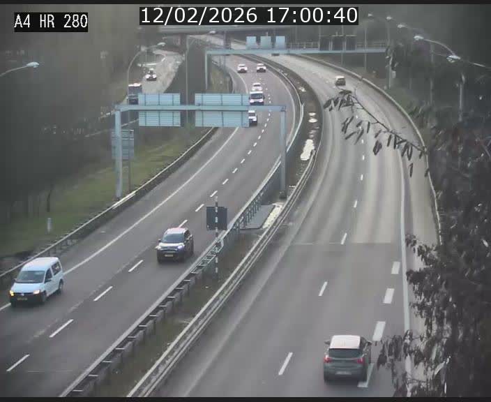 <h2>Webcam traffic A4 Luxembourg - BK 0.2 - P+R Bouillon (direction Luxembourg)</h2>