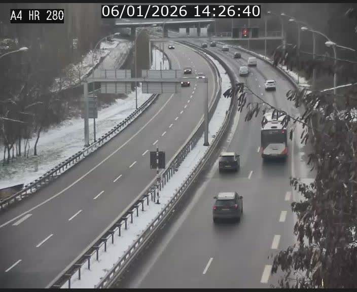Webcam traffic A4 Luxembourg - BK 0.2 - P+R Bouillon (direction Luxembourg)