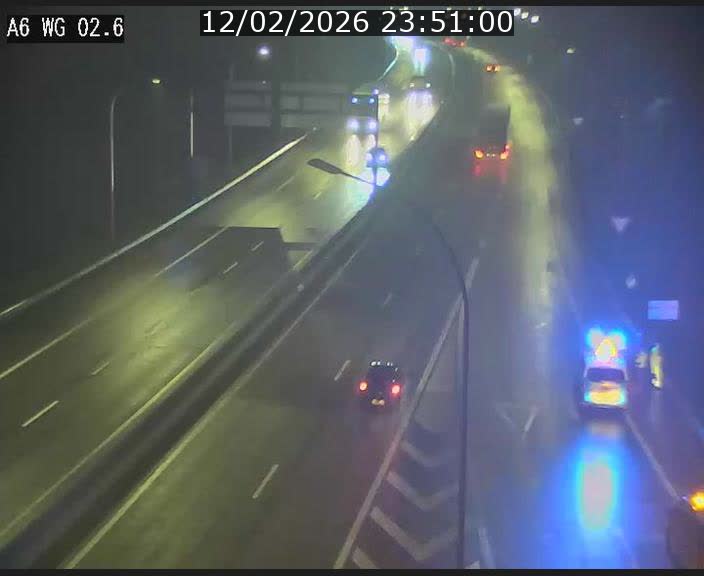 <h2>Traffic live webcam Luxembourg Croix de Cessange - A6 - BK 2.6 - direction France/Allemagne</h2>