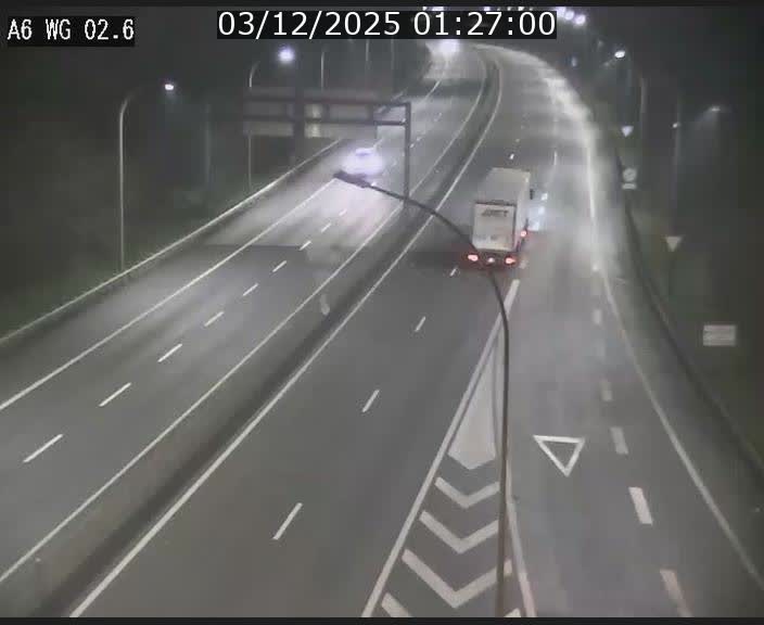 <h2>Traffic live webcam Luxembourg Croix de Cessange - A6 - BK 2.6 - direction France/Allemagne</h2>