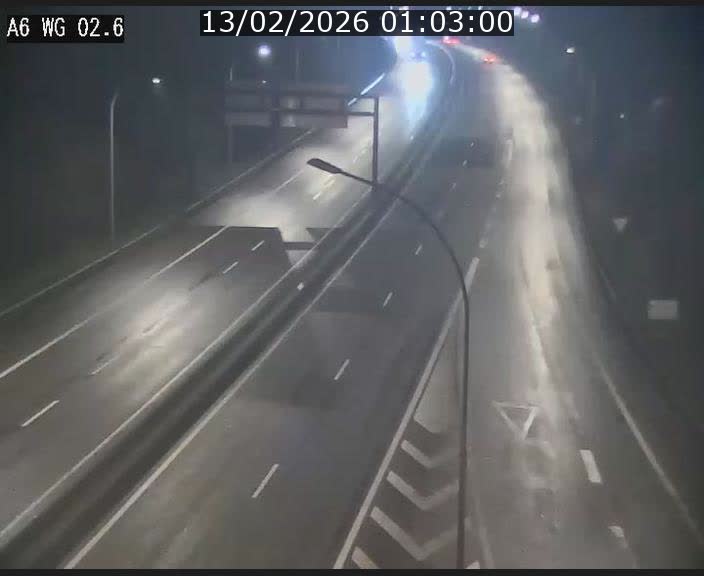 <h2>Traffic live webcam Luxembourg Croix de Cessange - A6 - BK 2.6 - direction France/Allemagne</h2>