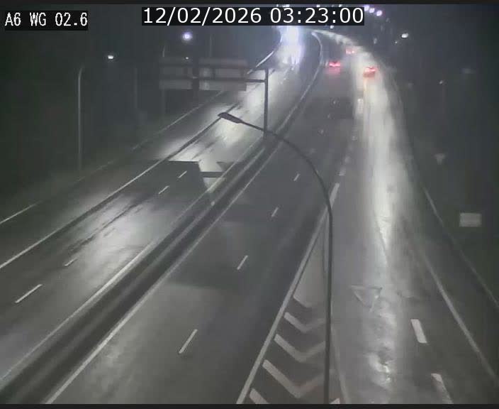 <h2>Traffic live webcam Luxembourg Croix de Cessange - A6 - BK 2.6 - direction France/Allemagne</h2>