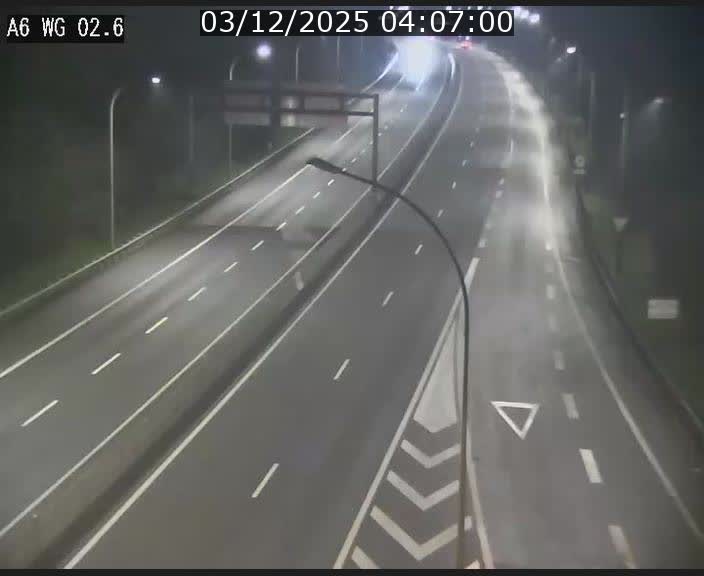 <h2>Traffic live webcam Luxembourg Croix de Cessange - A6 - BK 2.6 - direction France/Allemagne</h2>