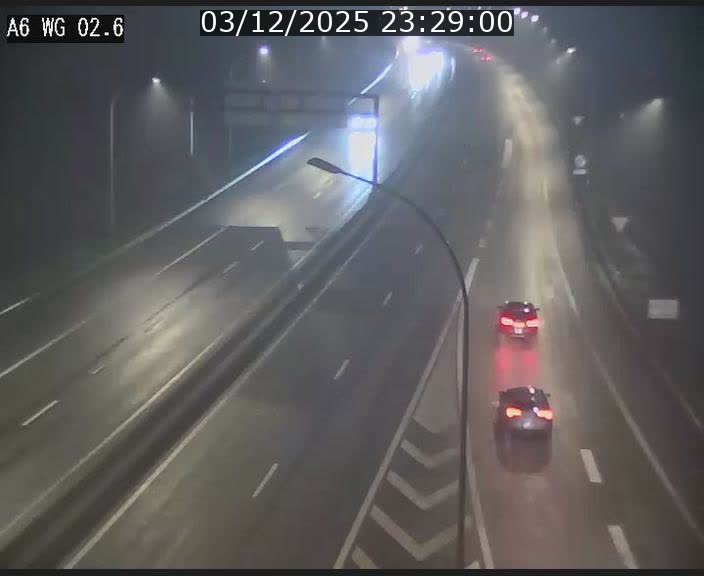 <h2>Traffic live webcam Luxembourg Croix de Cessange - A6 - BK 2.6 - direction France/Allemagne</h2>