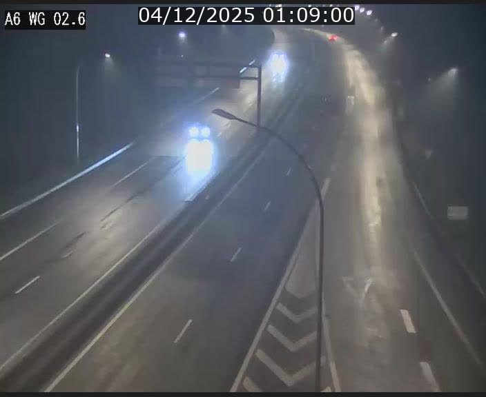 <h2>Traffic live webcam Luxembourg Croix de Cessange - A6 - BK 2.6 - direction France/Allemagne</h2>