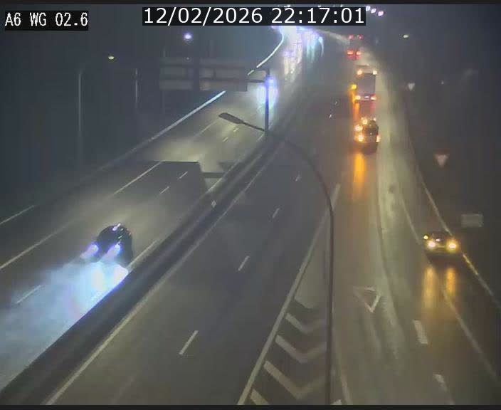 <h2>Traffic live webcam Luxembourg Croix de Cessange - A6 - BK 2.6 - direction France/Allemagne</h2>