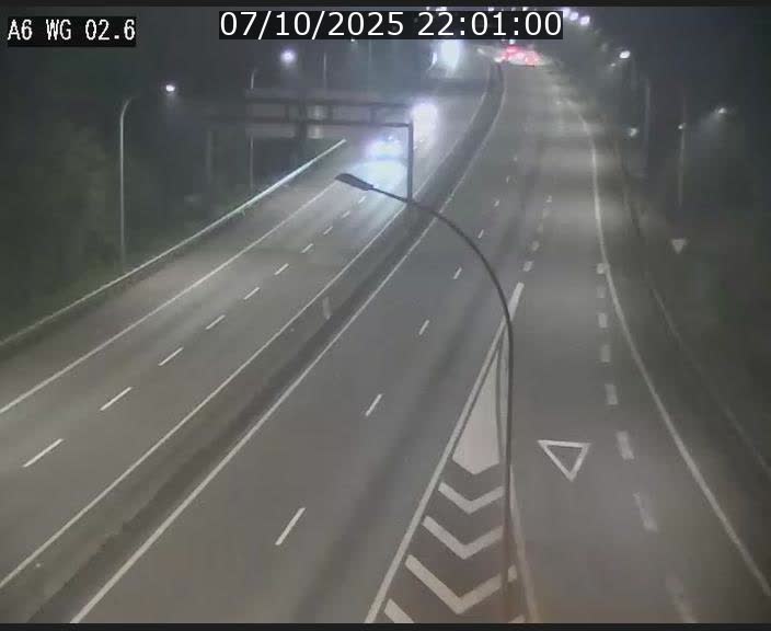 <h2>Traffic live webcam Luxembourg Croix de Cessange - A6 - BK 2.6 - direction France/Allemagne</h2>
