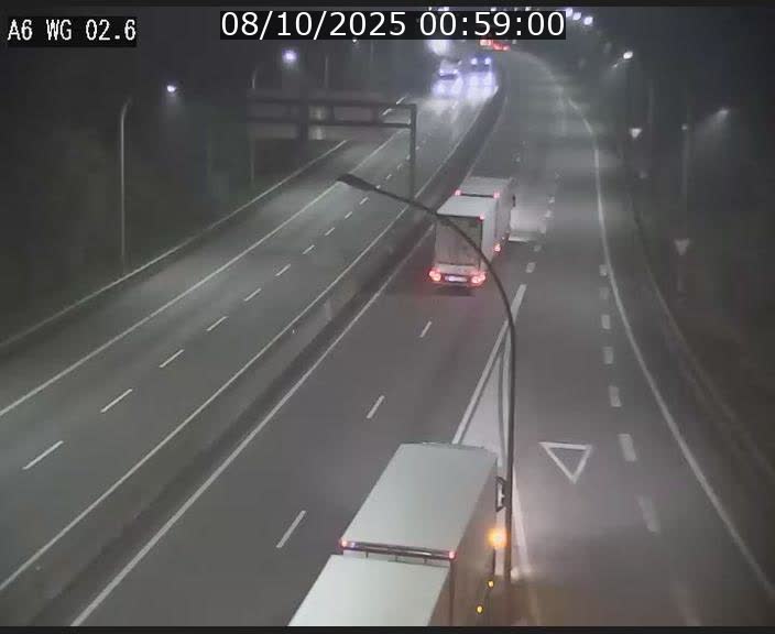 <h2>Traffic live webcam Luxembourg Croix de Cessange - A6 - BK 2.6 - direction France/Allemagne</h2>