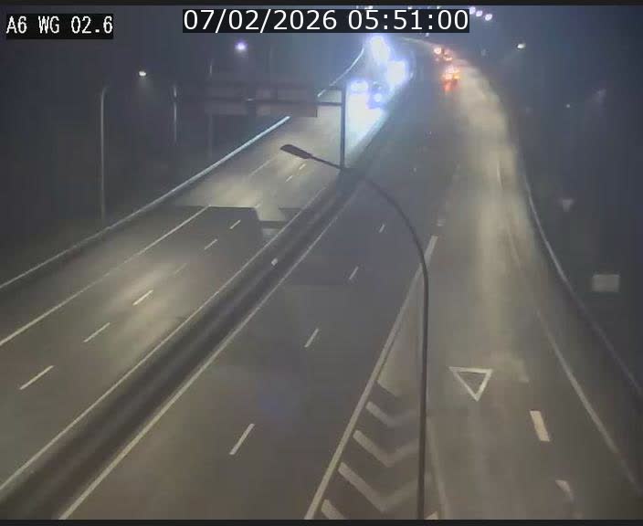 <h2>Traffic live webcam Luxembourg Croix de Cessange - A6 - BK 2.6 - direction France/Allemagne</h2>