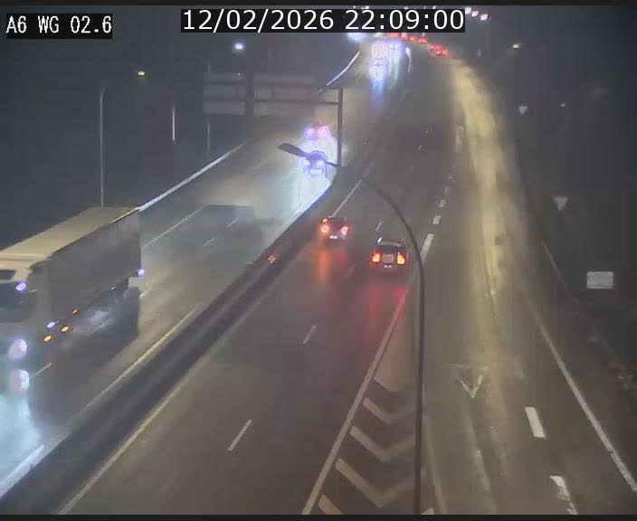 <h2>Traffic live webcam Luxembourg Croix de Cessange - A6 - BK 2.6 - direction France/Allemagne</h2>