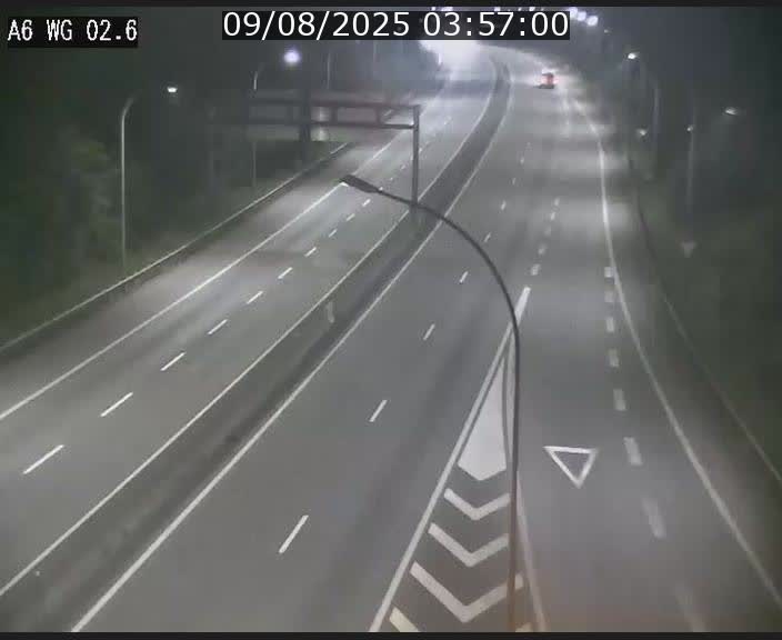<h2>Traffic live webcam Luxembourg Croix de Cessange - A6 - BK 2.6 - direction France/Allemagne</h2>