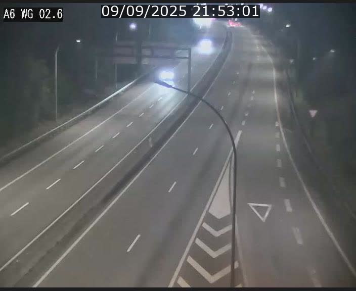 <h2>Traffic live webcam Luxembourg Croix de Cessange - A6 - BK 2.6 - direction France/Allemagne</h2>