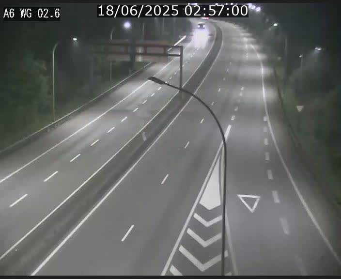 <h2>Traffic live webcam Luxembourg Croix de Cessange - A6 - BK 2.6 - direction France/Allemagne</h2>