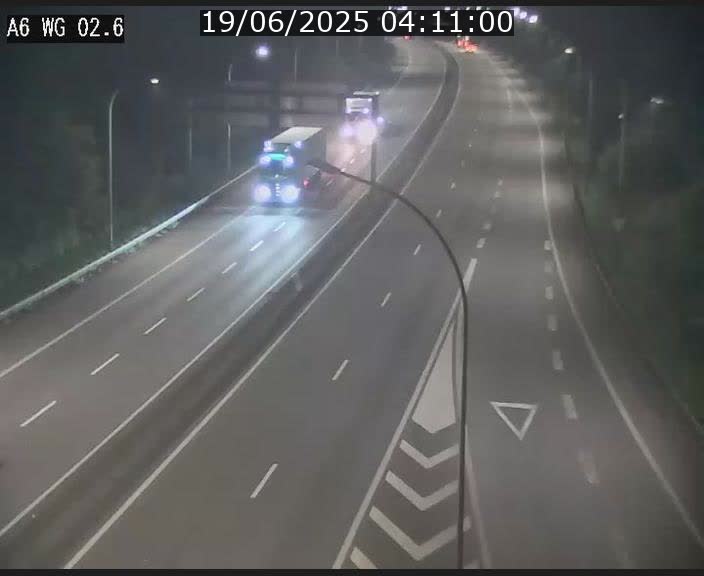 <h2>Traffic live webcam Luxembourg Croix de Cessange - A6 - BK 2.6 - direction France/Allemagne</h2>