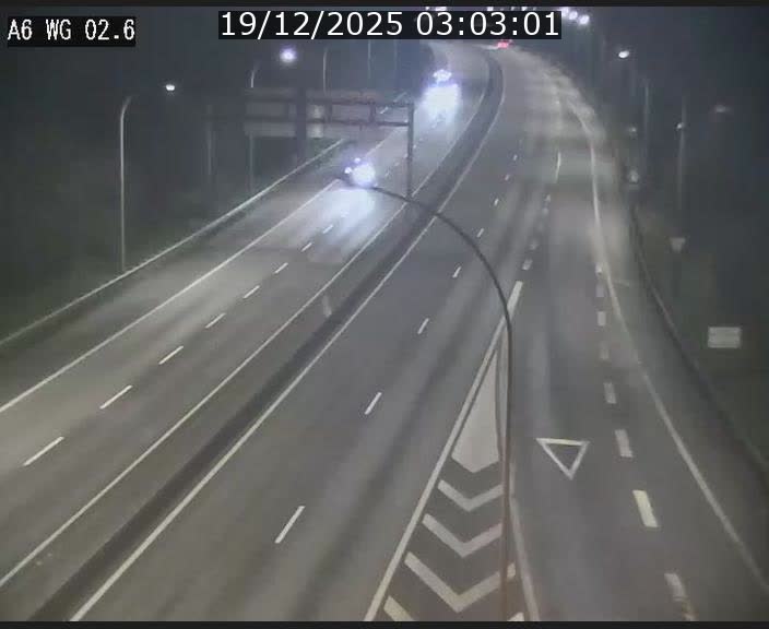 <h2>Traffic live webcam Luxembourg Croix de Cessange - A6 - BK 2.6 - direction France/Allemagne</h2>