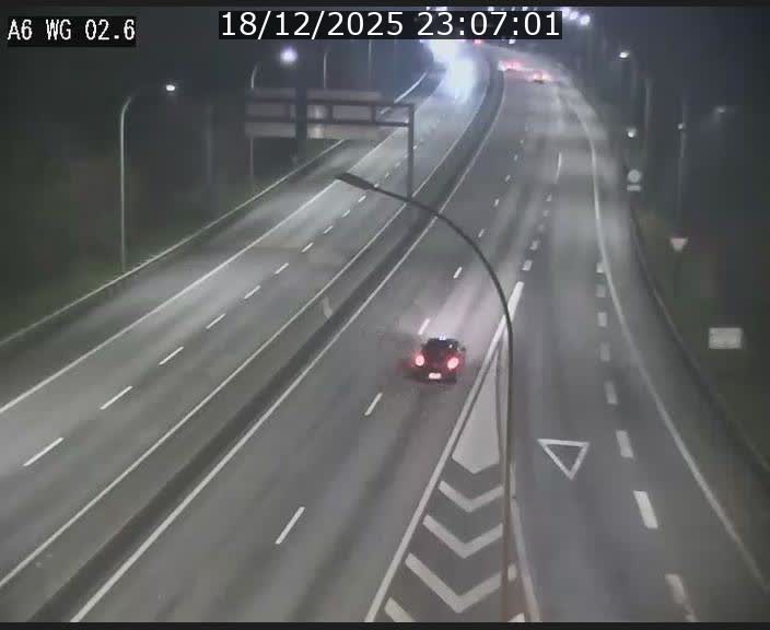 <h2>Traffic live webcam Luxembourg Croix de Cessange - A6 - BK 2.6 - direction France/Allemagne</h2>