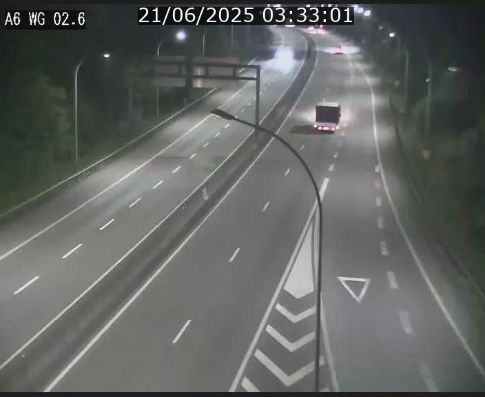 <h2>Traffic live webcam Luxembourg Croix de Cessange - A6 - BK 2.6 - direction France/Allemagne</h2>