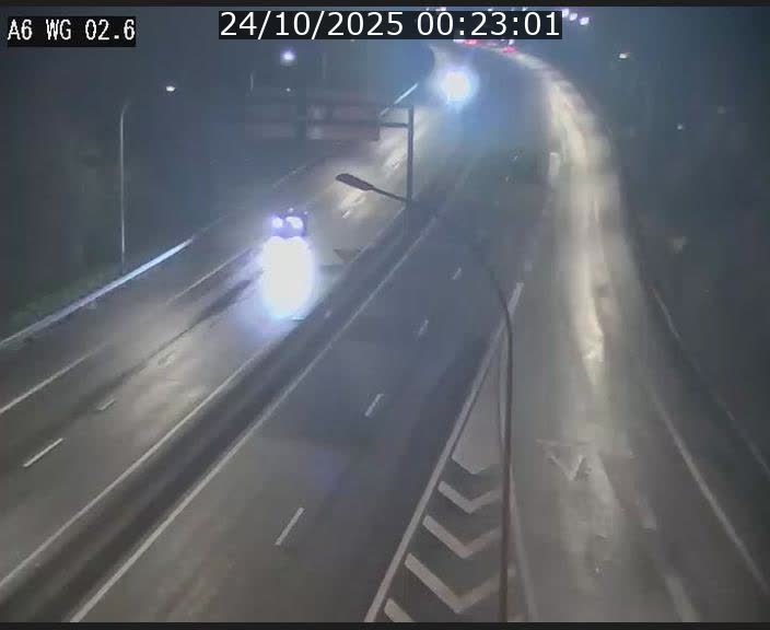 <h2>Traffic live webcam Luxembourg Croix de Cessange - A6 - BK 2.6 - direction France/Allemagne</h2>