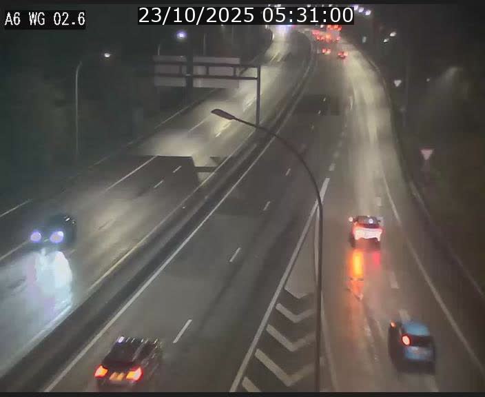 <h2>Traffic live webcam Luxembourg Croix de Cessange - A6 - BK 2.6 - direction France/Allemagne</h2>