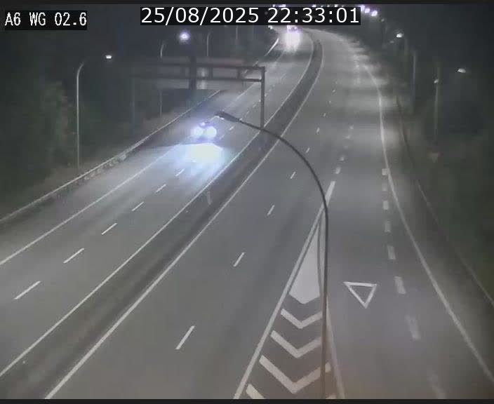 <h2>Traffic live webcam Luxembourg Croix de Cessange - A6 - BK 2.6 - direction France/Allemagne</h2>
