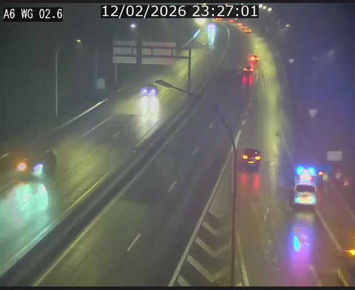 <h2>Traffic live webcam Luxembourg Croix de Cessange - A6 - BK 2.6 - direction France/Allemagne</h2>