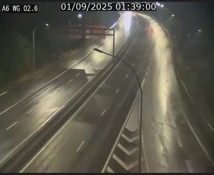 <h2>Traffic live webcam Luxembourg Croix de Cessange - A6 - BK 2.6 - direction France/Allemagne</h2>