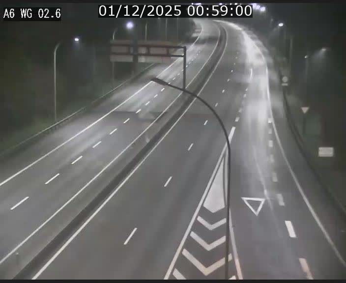 <h2>Traffic live webcam Luxembourg Croix de Cessange - A6 - BK 2.6 - direction France/Allemagne</h2>