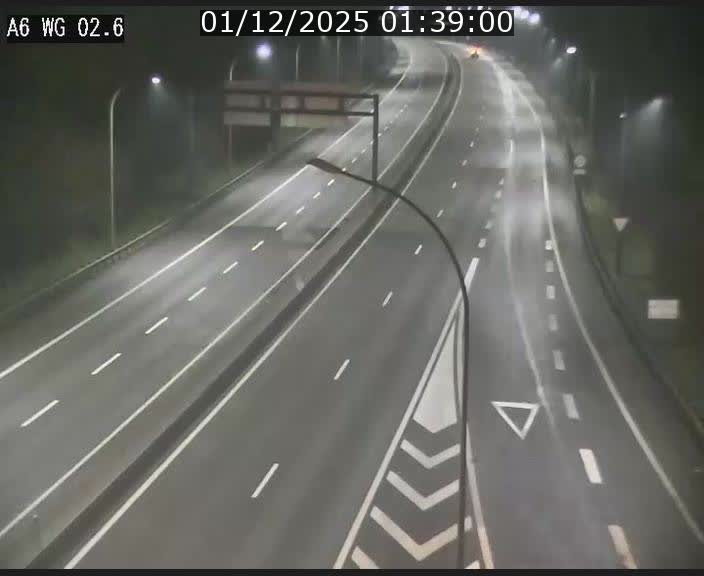 <h2>Traffic live webcam Luxembourg Croix de Cessange - A6 - BK 2.6 - direction France/Allemagne</h2>